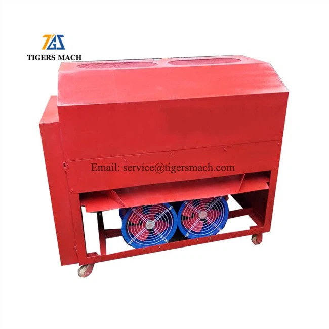 Dry chilli flapping harvester machine