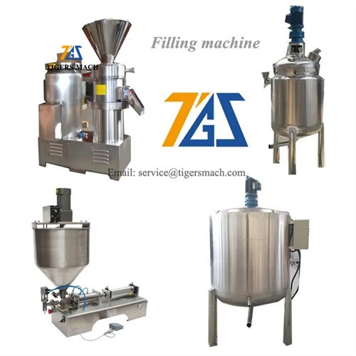 ピーナッツペースト加工ライン