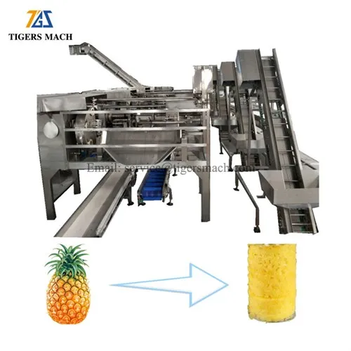 パイナップル芯抜き機