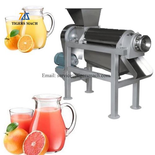 一軸スクリュー果汁抽出機